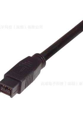 L-COM CSM94BB-2M 2米IEEE-1394b火线线缆连接器 公头/公头 现货