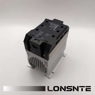 LG3A6075DS蓝石三相固态继电器75A散热器一体 直流控制交流600VAC