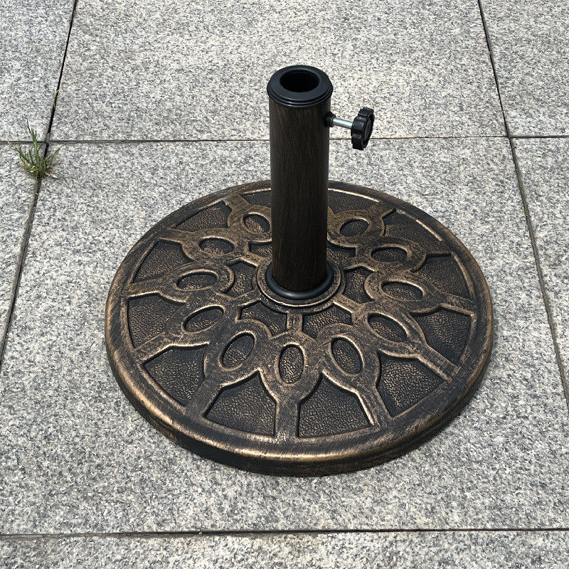 树脂底座遮阳伞固定底座中柱伞室外太阳伞水泥底座雨伞底座支架图片