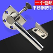 烤箱锁 门拉手 304不锈钢蒸柜设备安全门把手 密闭型内扣可调节式