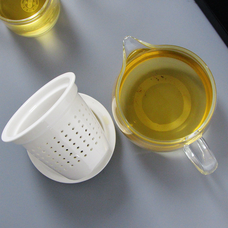 加厚耐热玻璃过滤花茶壶单壶泡冲茶器高温陶瓷芯内胆茶水分离小号