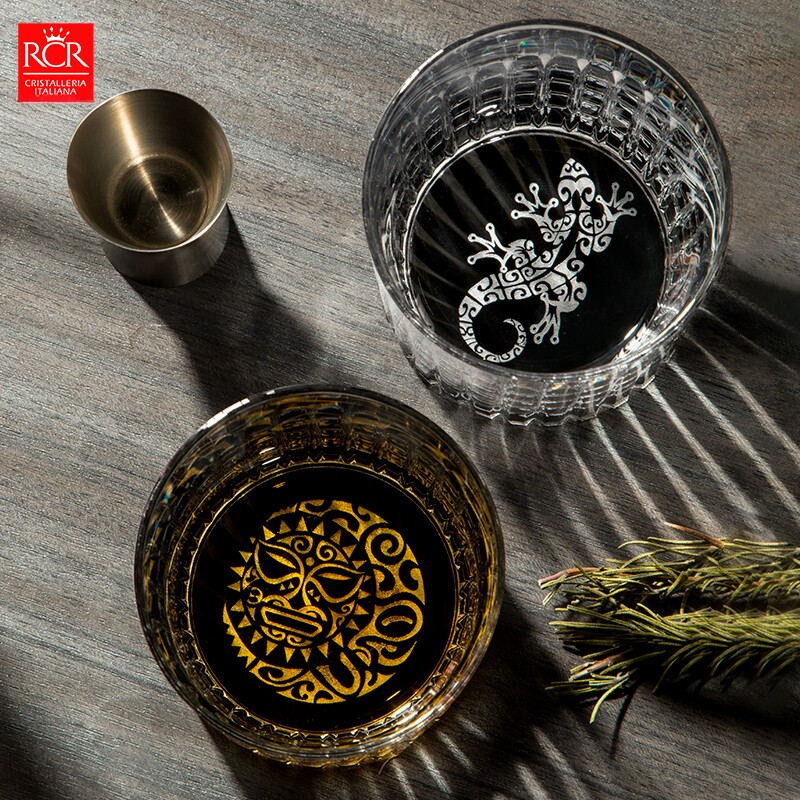 意大利RCR水晶玻璃杯威士忌酒杯套装家用创意杯图腾洋酒杯子礼盒,餐饮具,洋酒/威士忌杯,淘宝优惠券,粉丝福利购,淘宝优惠卷