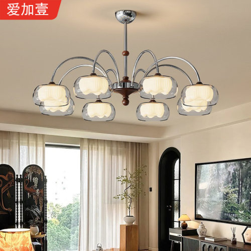 中古风客厅吊灯家用大厅主灯