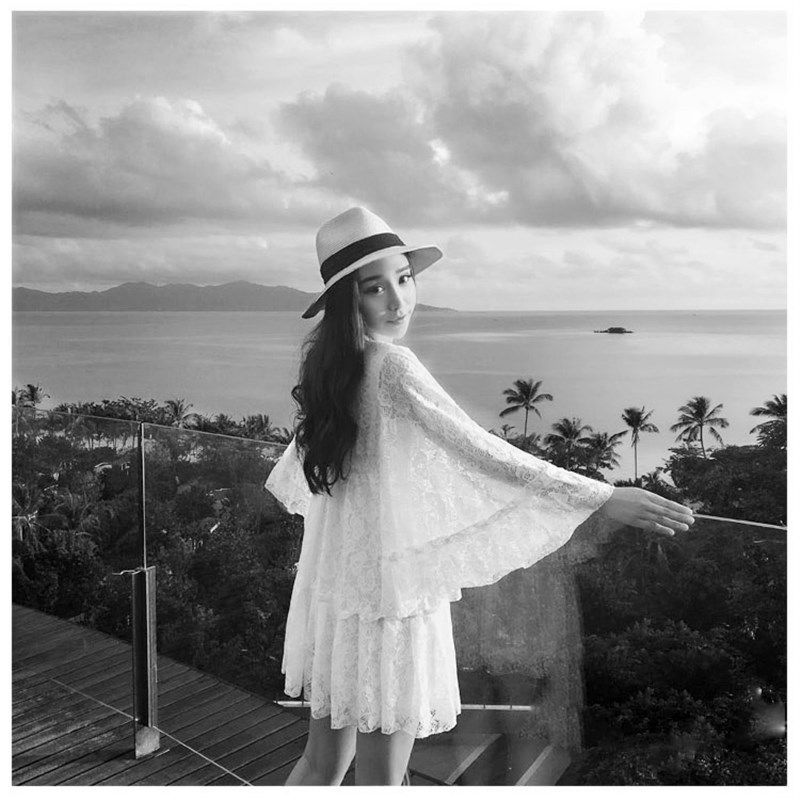 春秋夏季蕾丝连衣裙子喇叭袖大码胖ma字气质打底裙度假沙滩裙仙女,女装/女士精品,连衣裙,淘宝优惠券,粉丝福利购,淘宝优惠卷