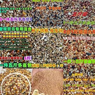 魔术鸽五谷杂粮竹鸡食物仓鼠斑鸠粮鸽粮山鸡鹧鸪粮观赏鸡饲料鸟食