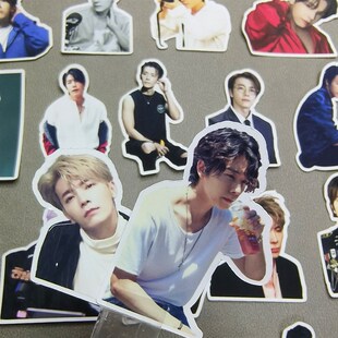 SuperJunior 李东海手账贴纸韩国明星行李箱贴画电脑应援贴装饰