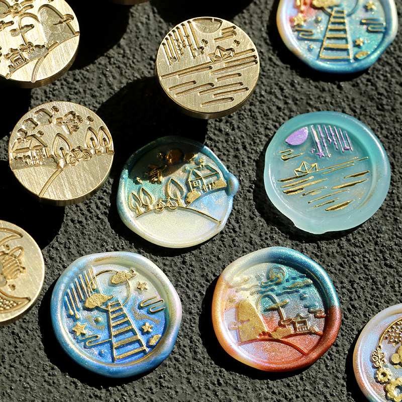 火漆印章章头文艺风手绘印章铜头请柬手帐信封封口蜡火漆蜡印章头,文具电教/文化用品/商务用品,成品印章/学生用印/火漆,淘宝优惠券,粉丝福利购,淘宝优惠卷