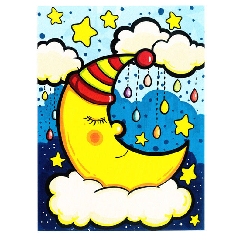 美术创意临摹卡片马克笔初级少儿儿童画素材图片低龄初学入门简单,文具电教/文化用品/商务用品,贺卡/明信片,淘宝优惠券,粉丝福利购,淘宝优惠卷