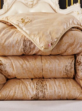 8斤10斤驼毛被冬被加厚保暖驼绒被芯子宿舍工人1.5/米1.8/2m学生