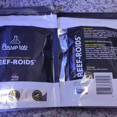 包邮】加拿大Polypla REEF-ROIDS 珊瑚粮海水鱼缸珊瑚饲料 礁固醇