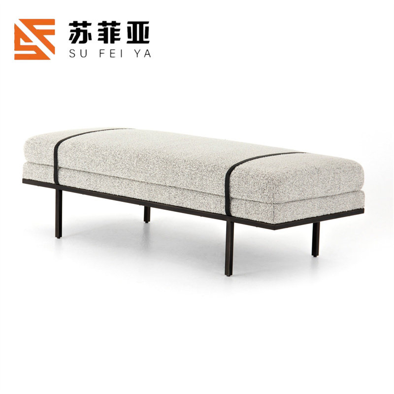 北欧创意沙发长条凳 门厅简约休息换鞋凳 衣帽间试衣凳卧室床尾凳