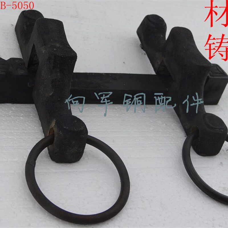 向军仿古古典家具铜配件铸铁大门加大门栓插销中式拉手铜配件