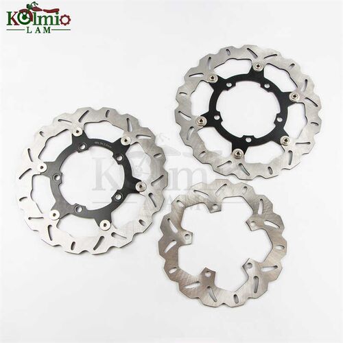 适用珠峰凯越400X 500X ZF500GY 双摇臂前后刹车碟盘 制动浮动盘