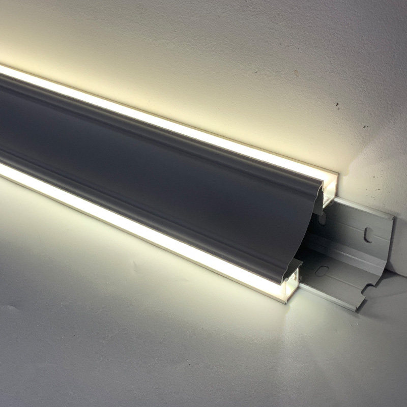 墙角石膏线灯带天花明装阴角线性灯免开槽吊顶客厅顶角发光线条灯,家装灯饰光源,线性灯,淘宝优惠券,粉丝福利购,淘宝优惠卷