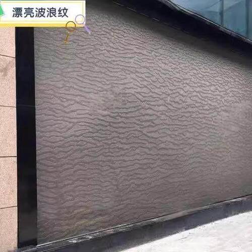 金属挂网隔断水帘水幕不锈钢水波纹流水室内外背景屏风钢网水幕墙