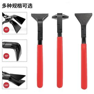 折边钳 钣金钳平口钳扁嘴立边收边钳鸭嘴钳 45度90度加宽加厚钳