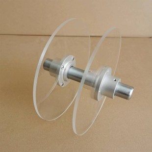 铝合金挡料盘模切机固定盘胶带收料挡板标签定位圈纸管孔65MM挡圈