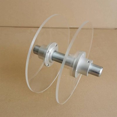 铝合金挡料盘模切机固定盘胶带收料挡板标签定位圈纸管孔65MM挡圈