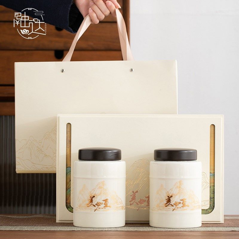 高档茶叶罐礼盒装空盒包装盒空礼盒绿茶普洱茶白茶红茶毛尖金骏眉,餐饮具,茶叶罐,淘宝优惠券,粉丝福利购,淘宝优惠卷