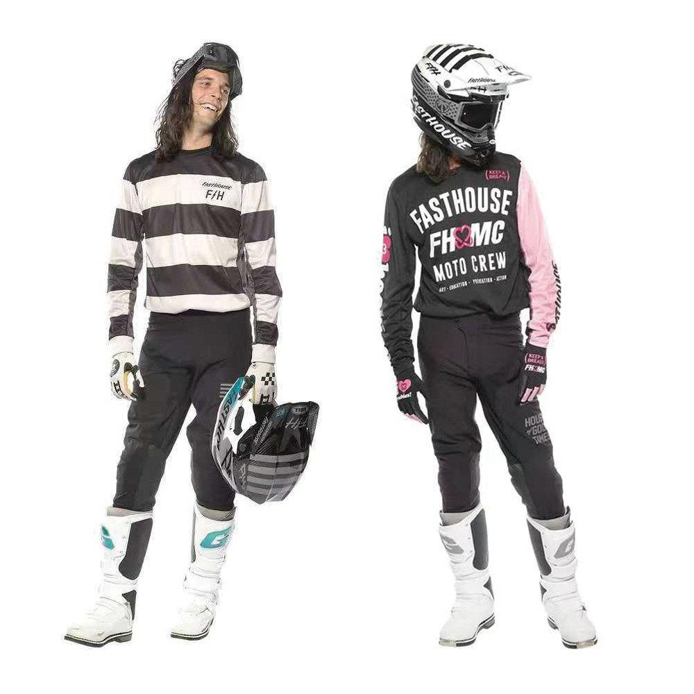 FH 2025新款越野摩托车骑行服套装透气速干骑行服