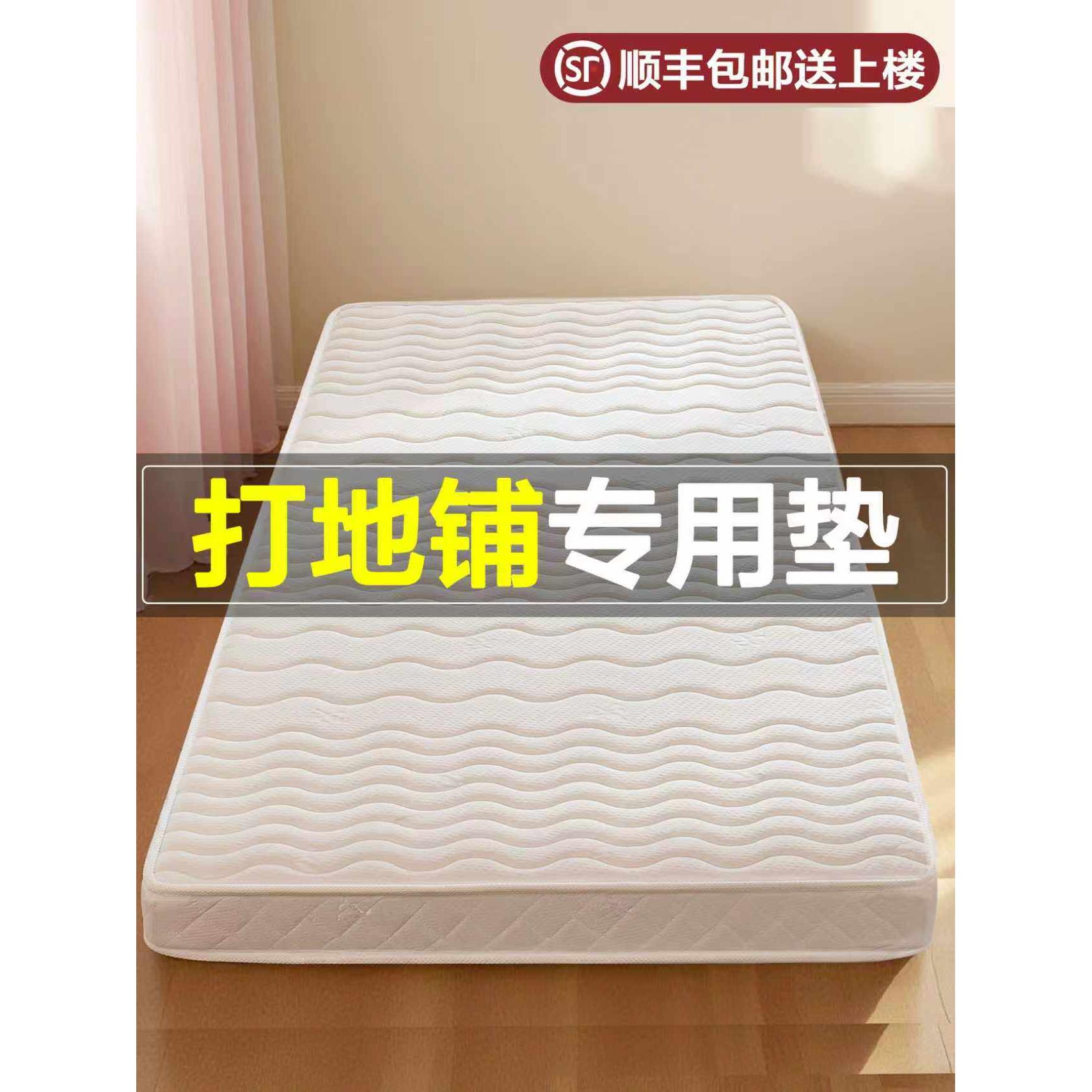 打地铺睡垫可折叠榻榻米专用定制家用打地铺地垫子天然椰棕榈单人