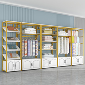 家纺展示架夏凉被毛毯展架家纺店货架展示架布料窗帘展示架落地式