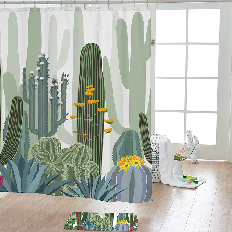 浴帘防水防霉卫生间隔断帘子套装加厚卫生间洗澡隔断帘浴帘防水布,家庭/个人清洁工具,浴帘,淘宝优惠券,粉丝福利购,淘宝优惠卷