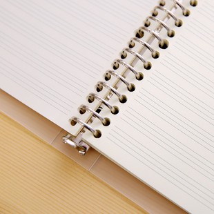 透明文件夹活页夹A4 30孔活页本B5 26孔打孔夹磨砂绑带A5夹子包邮