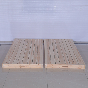 杉木实木硬板床垫加高护腰床板垫片折叠床架排骨架地铺厚定制床板