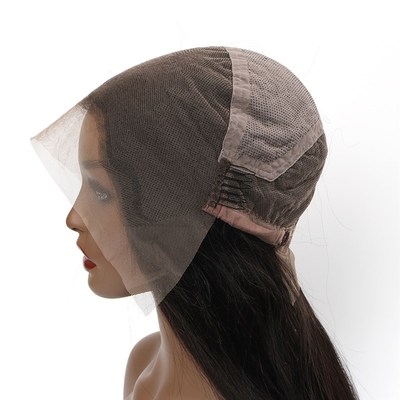 全手织许昌假发全蕾丝假发真发长发女真发蕾丝假发整顶头套wig