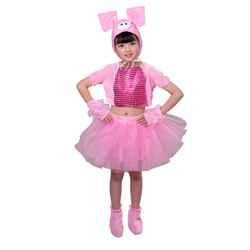 六一小猪舞蹈服装幼儿园快乐小猪裙子表演服儿童小猪演出服装动物,童装/婴儿装/亲子装,儿童演出服,淘宝优惠券,粉丝福利购,淘宝优惠卷