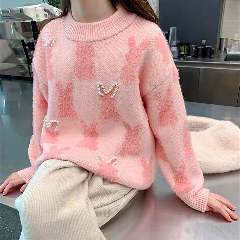 女童秋冬款针织毛衣2024新款加绒长袖针织上衣洋气冬季儿童打底衫,童装/婴儿装/亲子装,毛衣/针织衫,淘宝优惠券,粉丝福利购,淘宝优惠卷