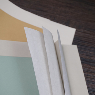 徽上善四尺六开蜡染鎏金半生熟空白手写散页印谱信笺手札宣纸 小