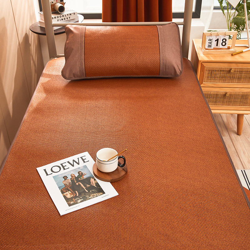 学生宿舍单人床凉席藤席冰丝双面可用寝室职工可折叠席子夏季草席,床上用品,藤席,淘宝优惠券,粉丝福利购,淘宝优惠卷