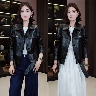 【辰大嗓专享】2026新款进口格莱美绵羊皮皮衣外套WQ-2361