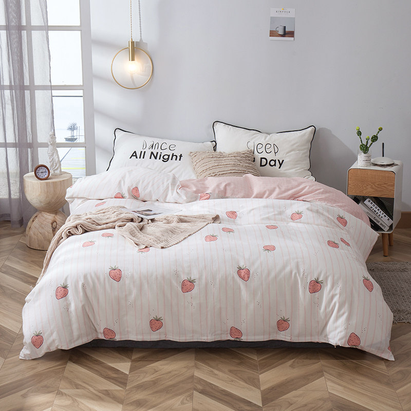 纯棉被套单件全棉被罩180单双人220高织高密240学生200简约230,床上用品,被套,淘宝优惠券,粉丝福利购,淘宝优惠卷