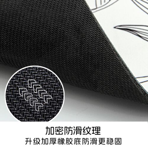 轻奢高级实木楼梯踏步垫皮革pvc可擦洗家用防滑楼梯垫可定制