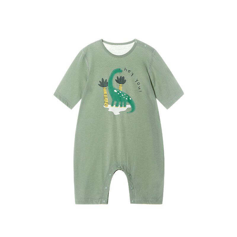 儿童睡衣男童夏季薄款宝宝连体衣中袖七分裤纯棉夏天女小童空调服,童装/婴儿装/亲子装,家居服连体衣,淘宝优惠券,粉丝福利购,淘宝优惠卷