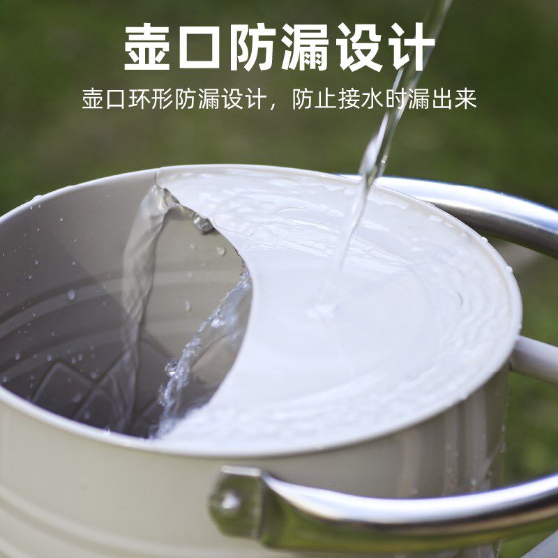 沃施worth两用铁皮洒水壶浇花家用种菜养花大号浇花壶大容量园艺