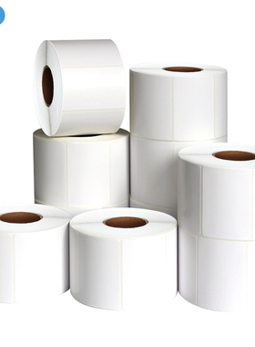 白色铜版标签纸不干胶 25*8 30x20 10 12 15 220 35 30 40 45小规