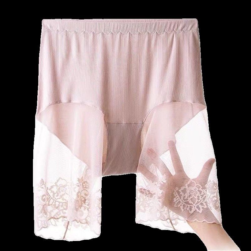 夏季薄款5分打底裤高腰无痕网纱防走光不卷边大码安全内裤女200斤,女士内衣/男士内衣/家居服,女安全裤,淘宝优惠券,粉丝福利购,淘宝优惠卷