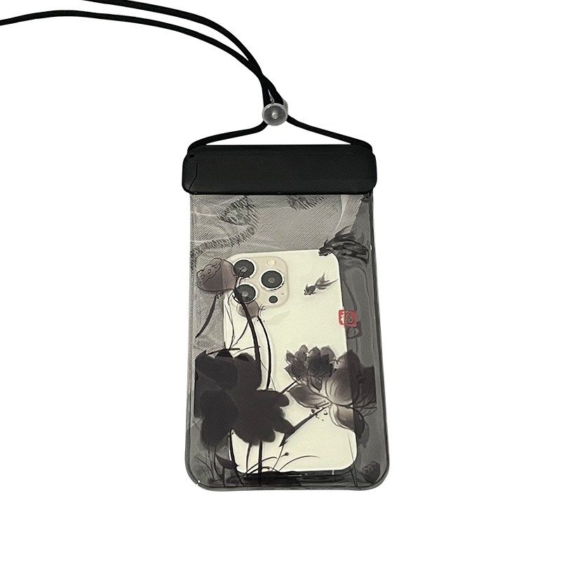 手机防水袋可触屏游泳海边潜水拍摄密封袋漂流透明挂脖防水手机套,居家日用,防护包,淘宝优惠券,粉丝福利购,淘宝优惠卷