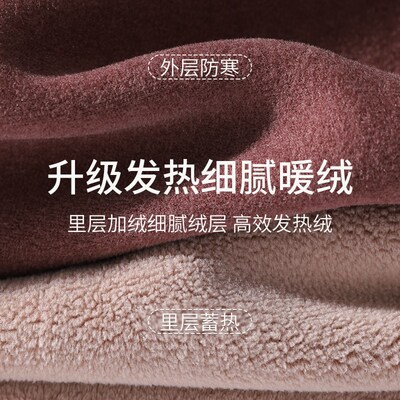 加绒加厚保暖裤女内搭护膝打底裤大码冬季暖绒高腰棉毛裤提臀秋裤