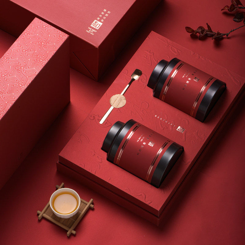 高档茶叶包装空礼盒红茶绿茶白茶通用半斤装铁罐礼盒装空盒子定制,餐饮具,茶叶罐,淘宝优惠券,粉丝福利购,淘宝优惠卷