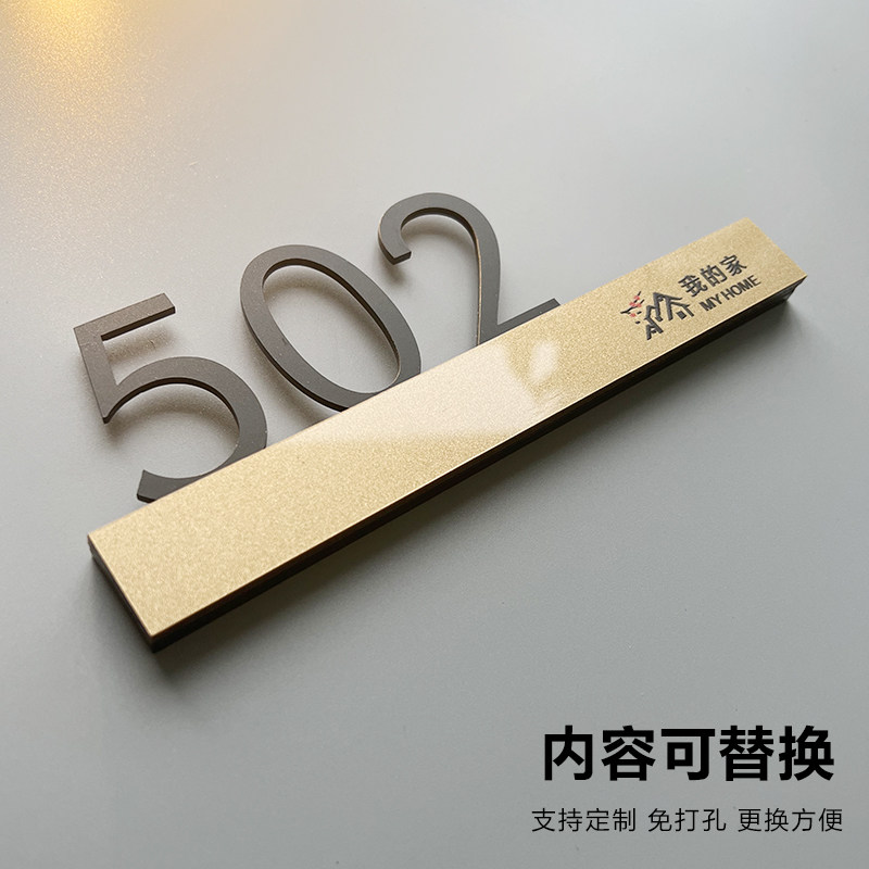 门牌定制订制酒店宿舍包间个性入户门牌号码牌家用饭店包房贴可更,文具电教/文化用品/商务用品,标志牌/提示牌/付款码,淘宝优惠券,粉丝福利购,淘宝优惠卷