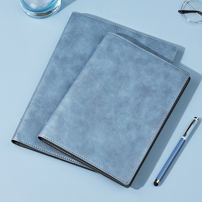 软皮活页笔记本子高颜值可拆卸记事本工作商务会议记录本定制logo,文具电教/文化用品/商务用品,笔记本/记事本,淘宝优惠券,粉丝福利购,淘宝优惠卷