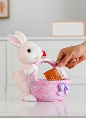 入户玄关收纳摆件美式家居饰品客厅装饰门口鞋柜上放钥匙小摆设