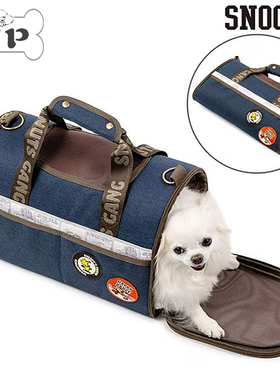 『Memory Pet』日本petparadise宠物史努比透气外出可折叠手提包