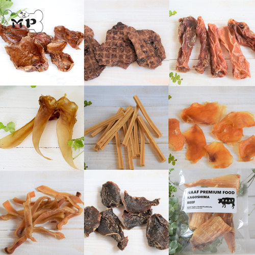 日本Naaf无添加牛肉干磨牙狗零食