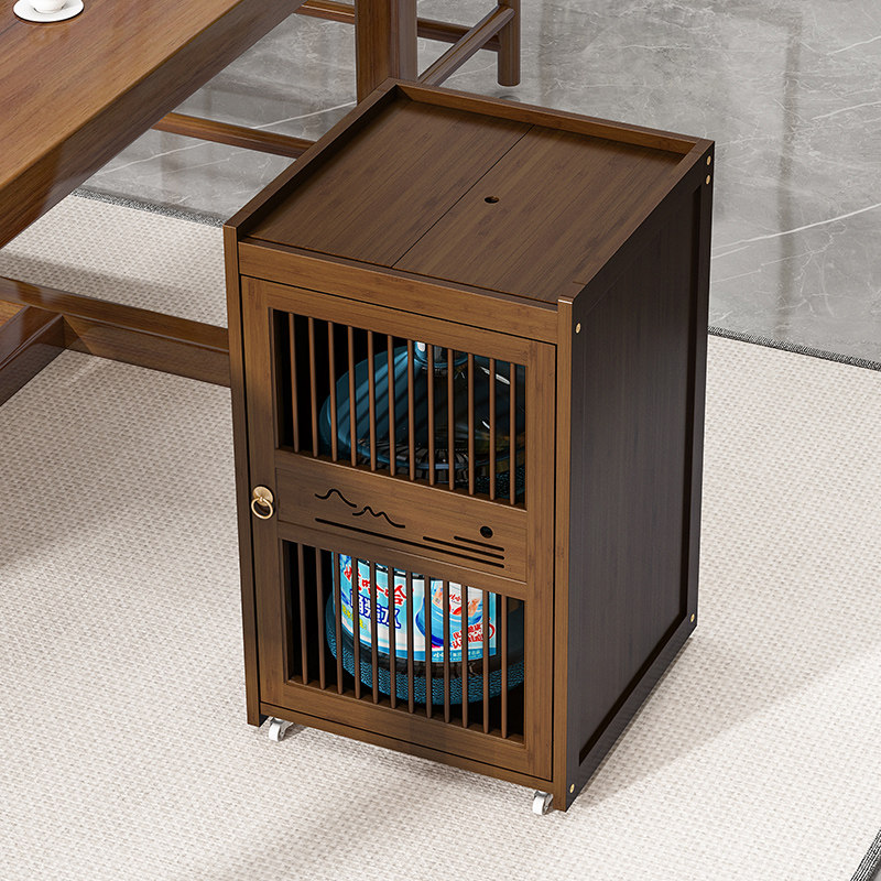 可移动茶水柜家用茶台实木茶桌边柜沙发边几小型烧水壶一体泡茶车,住宅家具,家用茶台/茶桌,淘宝优惠券,粉丝福利购,淘宝优惠卷